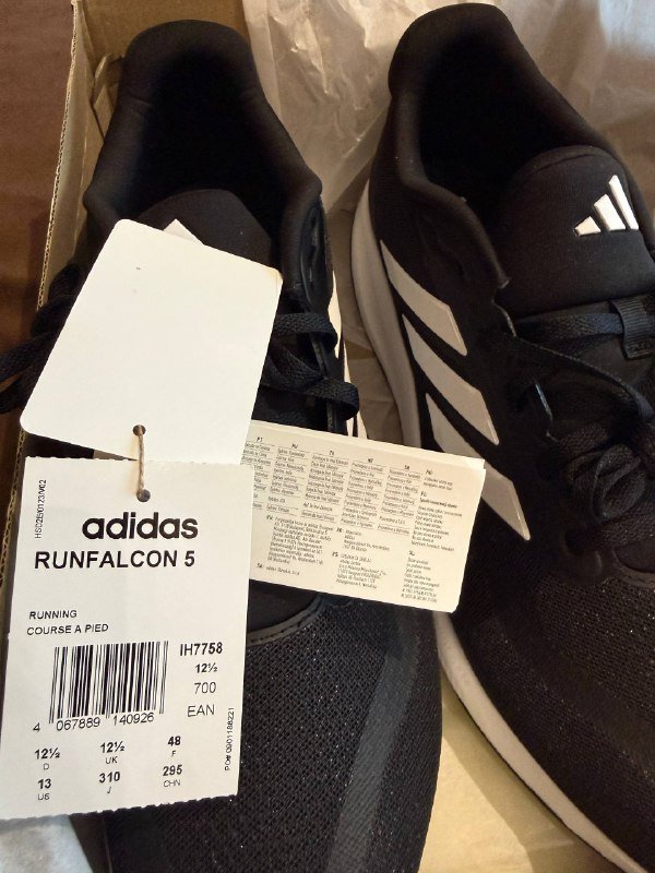 Кроссовки adidas RUNFALCON 5 48 размер