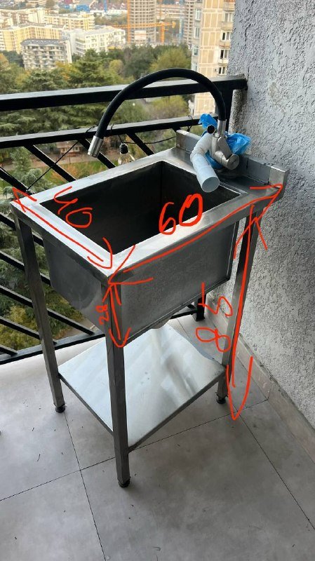 Профессиональная раковина для кафе ресторана