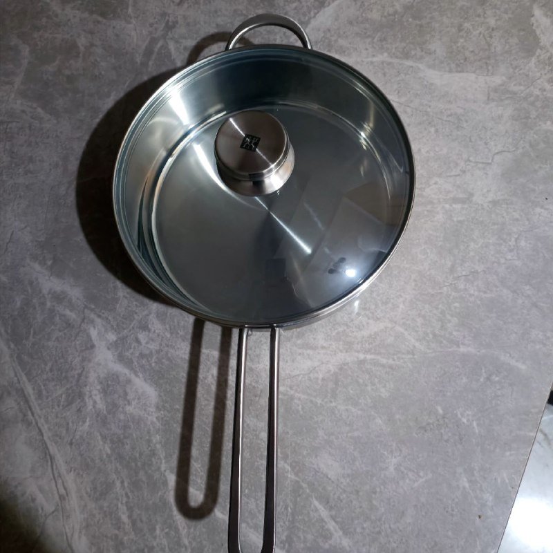 Кастрюля с крышкой из нержавеющей стали 2