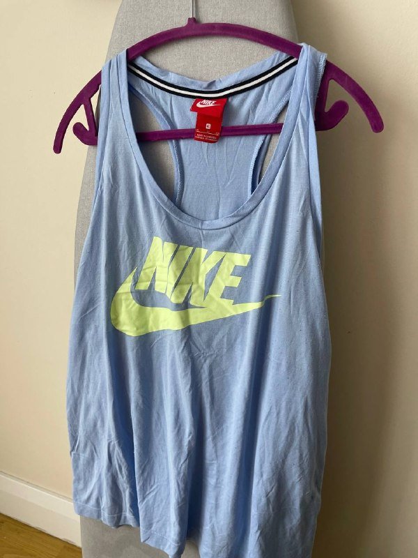 Майки Nike голубая, розовая