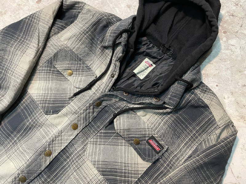 Dickies Shirt with Hood Size M 3