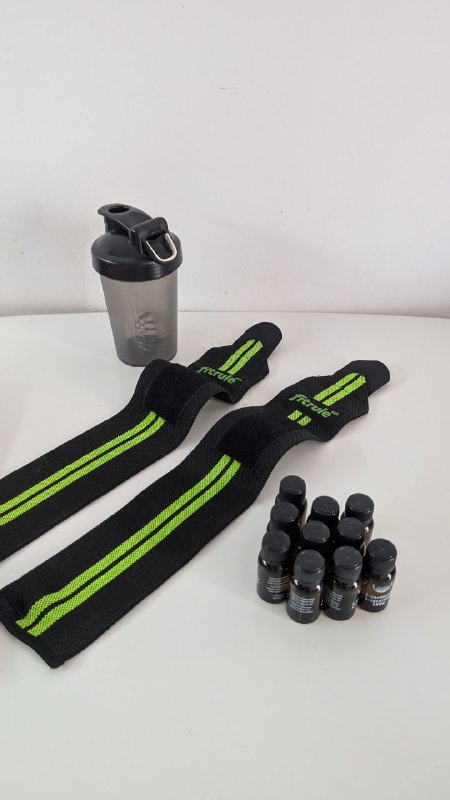 Шейкер, бинты для тренировок, L-Carnitine 1500 ампулы