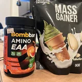 Спортивное питание комплектом, Mass Gainer, Bombbar Amino EAA 2