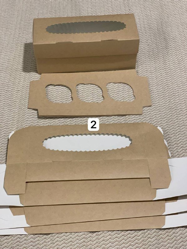 Коробки кондитерские и для бенто с ложками 2