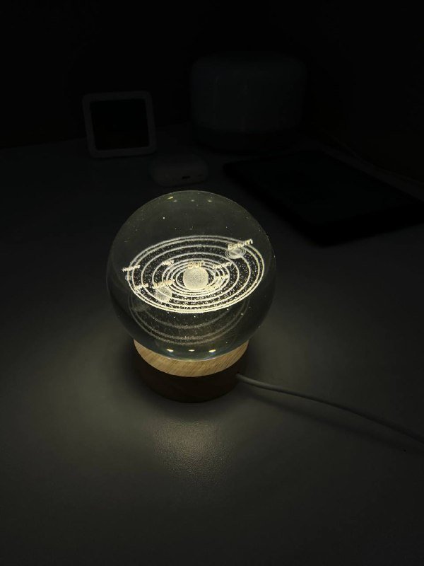 Ночник 3D, настольная лампа, LED-лента