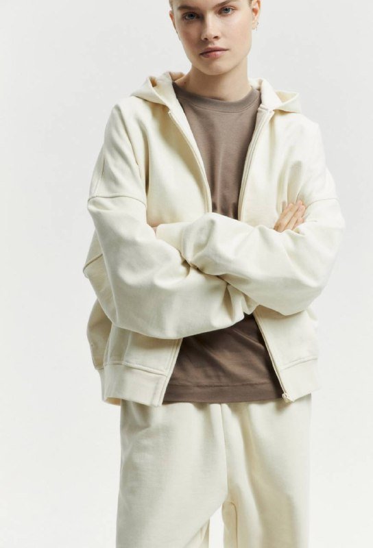 Спортивный костюм Lime худи и брюки слоновая кость