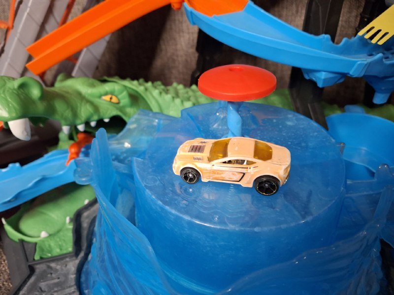 Хот Вилс автомойка с крокодилом 6