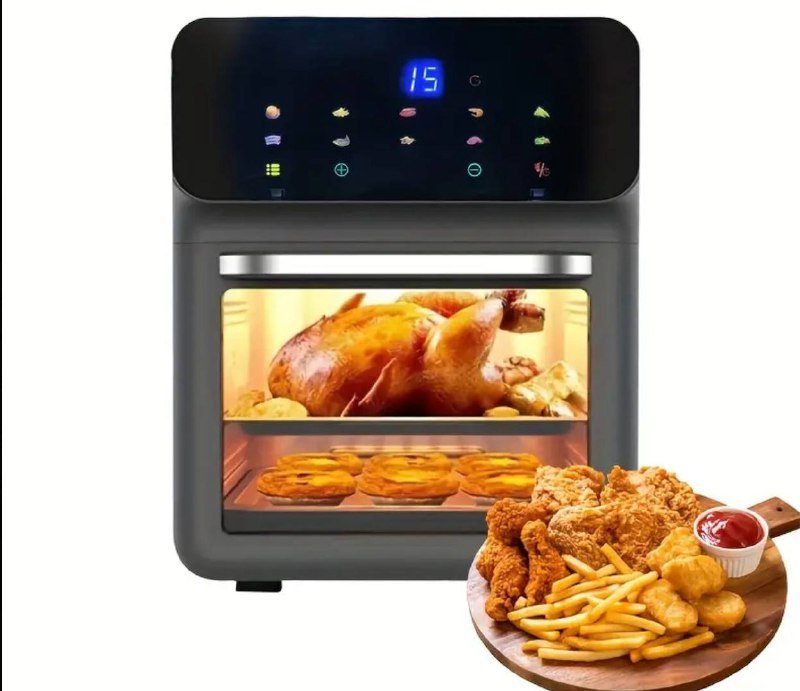 Черная аэрогриль 5