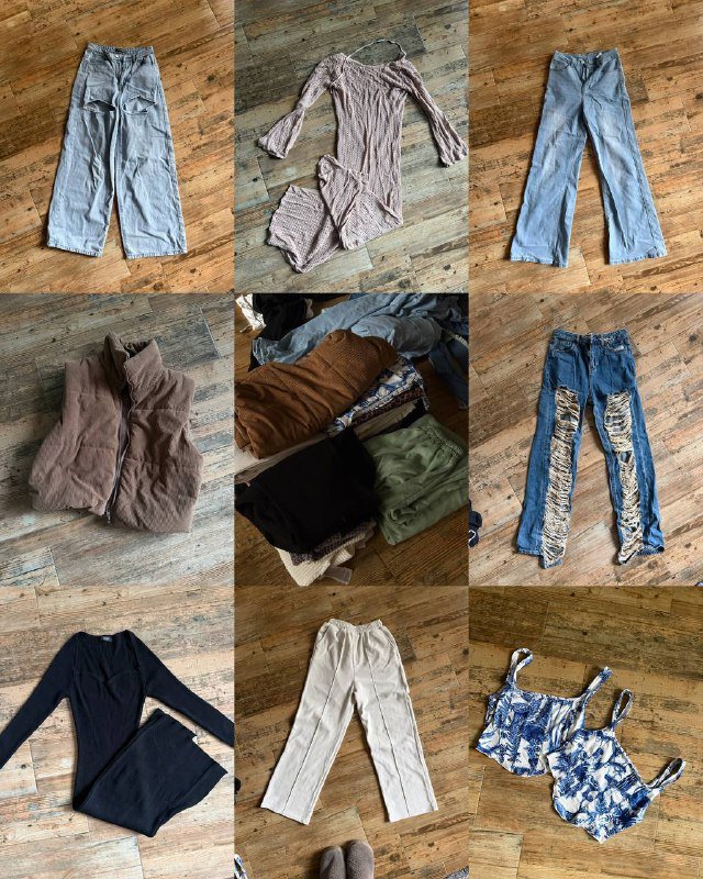 Пакет женской одежды размер S-M, джинсы, платья, свитшот