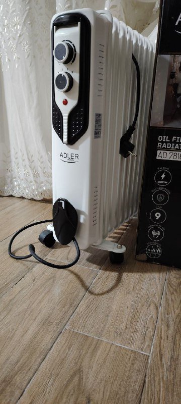 Масляный обогреватель мощный 2000W 2