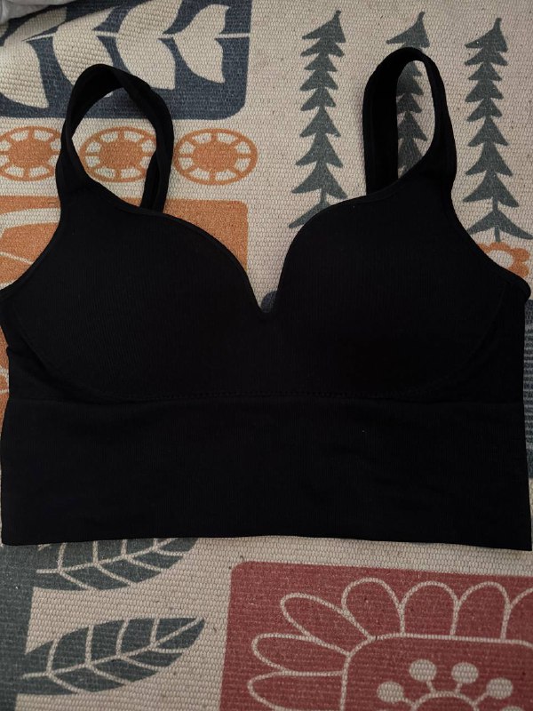 Топ в рубчик с поролоновыми чашечками push up 3XL 1