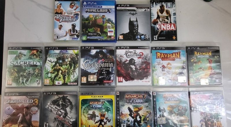 PS3 игры, разные игры на PS3