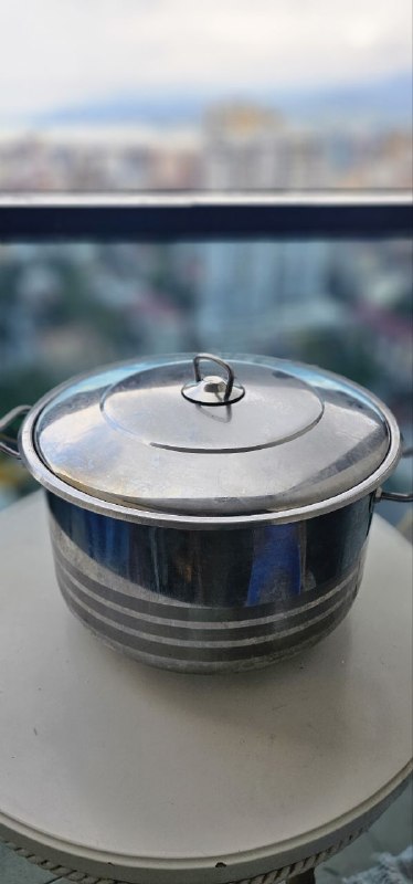Кастрюля, поднос, дуршлаг