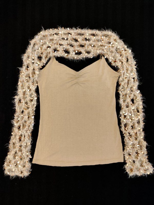 Винтажные подвески сердце из муранского стекла, набор бабочка из серебра, вязаная кофта с пайетками 10