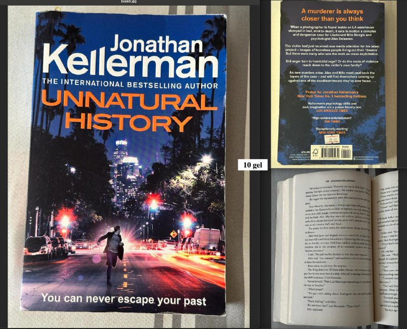 Книга детектив Jonathan Kellerman Unnatural History