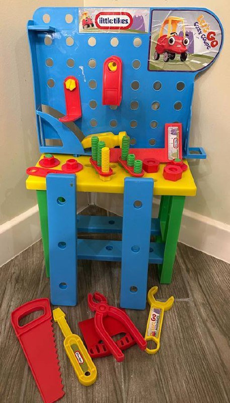 Наборы детских игрушек: инструменты, поезд, космонавты, касса 2