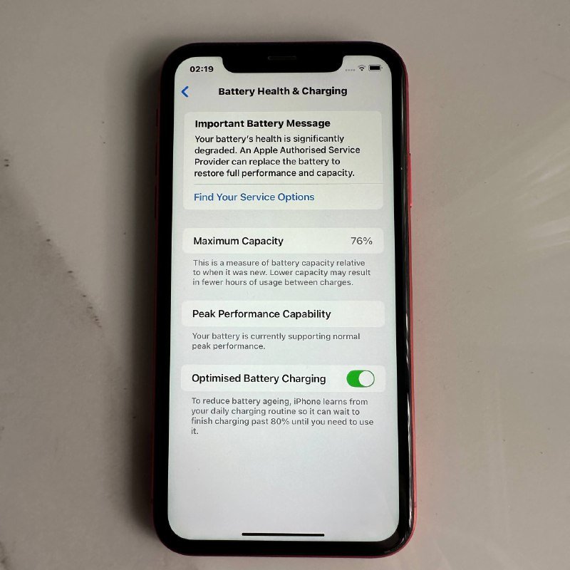 iPhone XR 128 GB 4