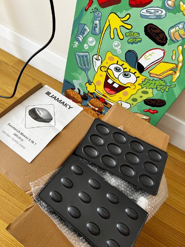 Съемные панели для мультипекаря Jamaky JMK2014 7шт 8