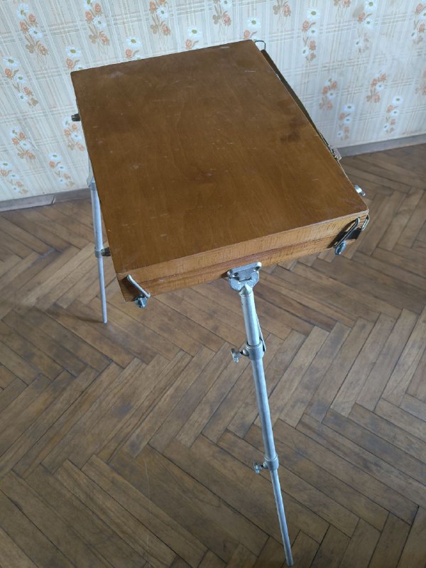 Большой мольберт-этюдник Подольск 1602А 52х40х8.5 5