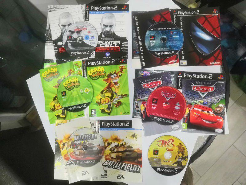 Лицензионные игры PS2 Rainbow Six 3, Cars, Prince of Persia и др. 2