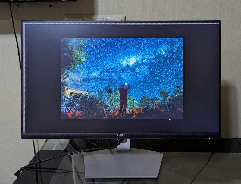 Монитор Dell S2421H, офисный стул, микроволновка Franko