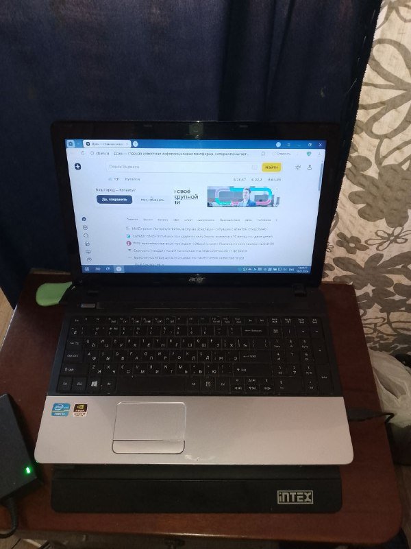 Ноутбук Acer E1-571G SSD 250 GB и 1 TB, 8 Гб, Intel core i3 1