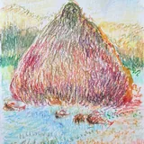 Рисунки масляной пастелью 3