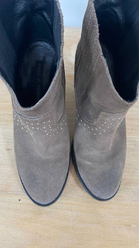 Ботильоны натуральная замша Италия размер 38 2