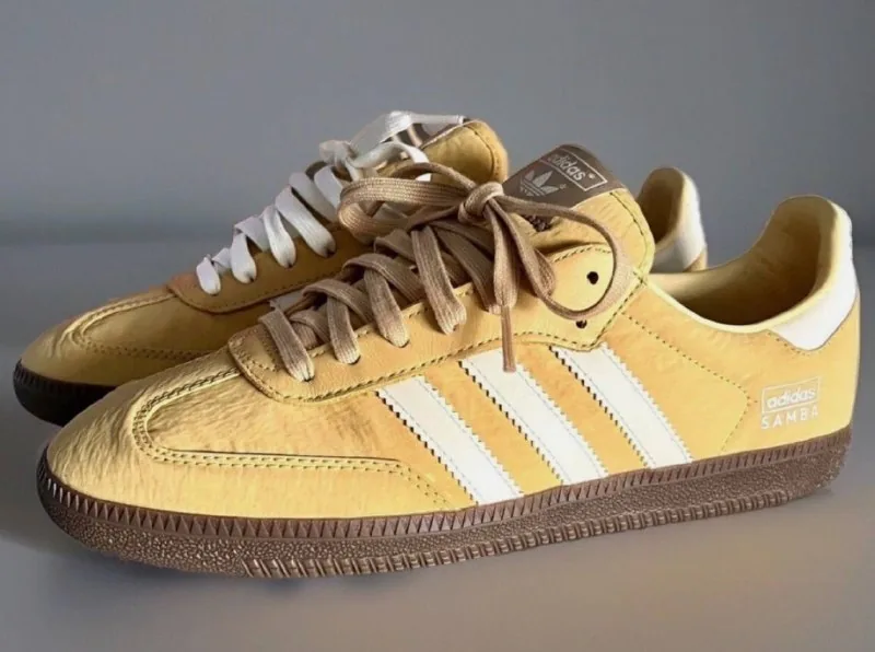 Adidas Samba OC Reflective Nylon Oat