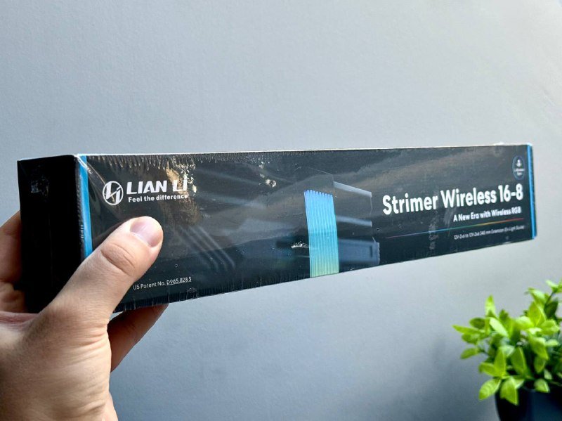 Lian Li Strimer Wireless 16-8 RGB кабель для проводов 12VHPWR и 12V-2×6