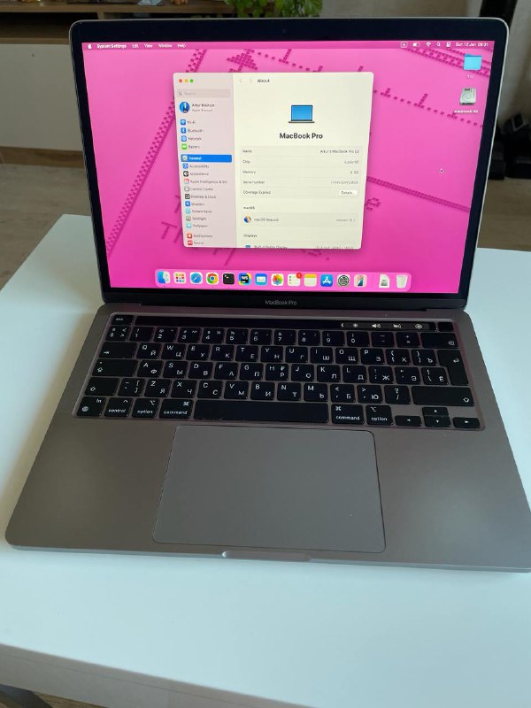 MacBook Pro 13 m1 8/256 в хорошем состоянии 3