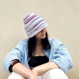 Вязаная панама в стиле Miu-Miu 2