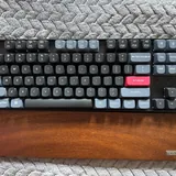 Keychron K8 Pro keyboard with wrist rest 1