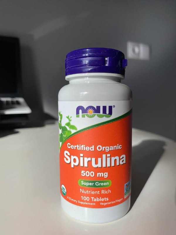 Spirulina таблетки 100 шт 500 мг