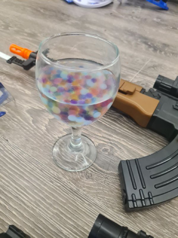 Два детских автомата для гидробола с шариками гидрогелевыми 3