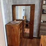 Стол, 8 стульев, тумба, зеркало 1