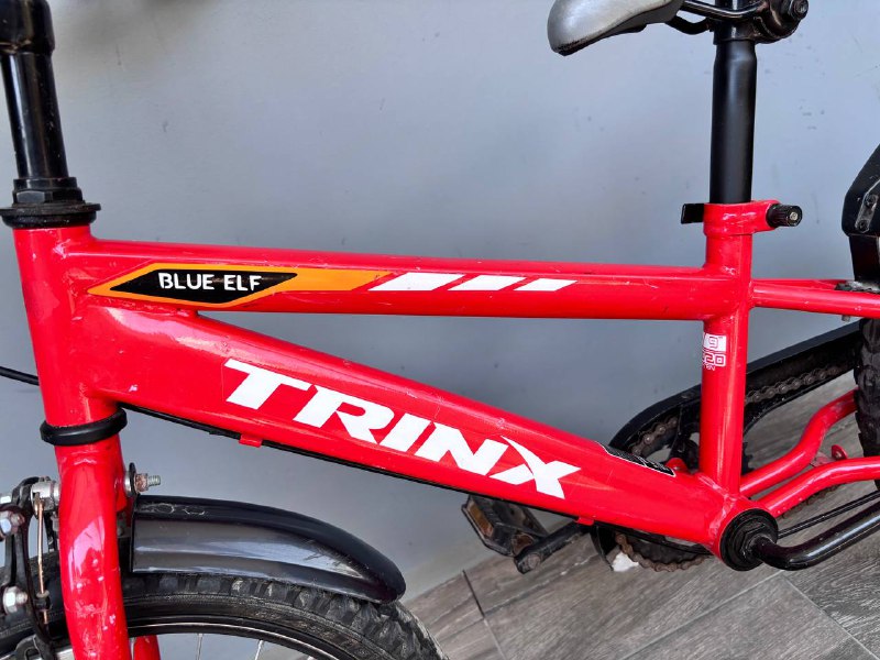 Детский велосипед Trinx 4-7 лет с боковыми колесами 2
