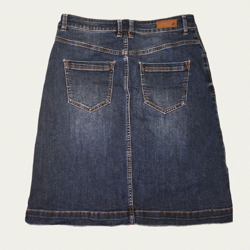 Винтажные джинсовые юбки 38 размера 4