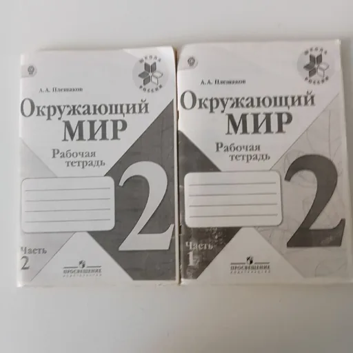 Окружающий мир, рабочая тетрадь 2 класс