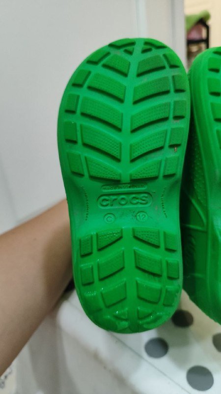 Сапоги Crocs размер С12 зеленые 3