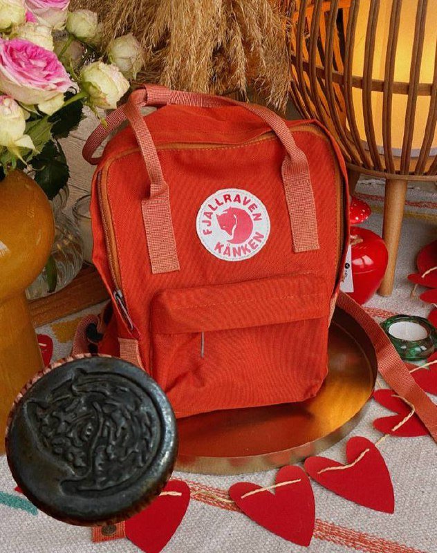 Рюкзаки Fjallraven красный, черный, серый, оранжевый 4