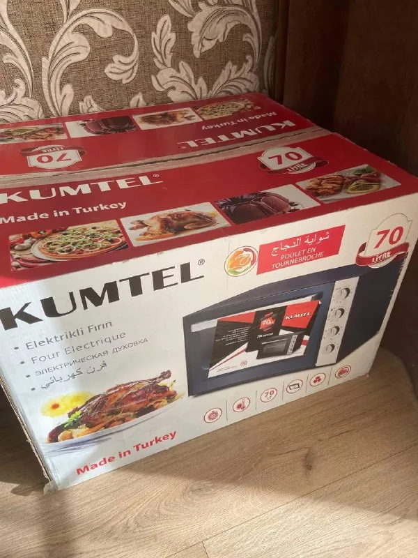 Настольная электрическая духовка Kumtel 70л 1