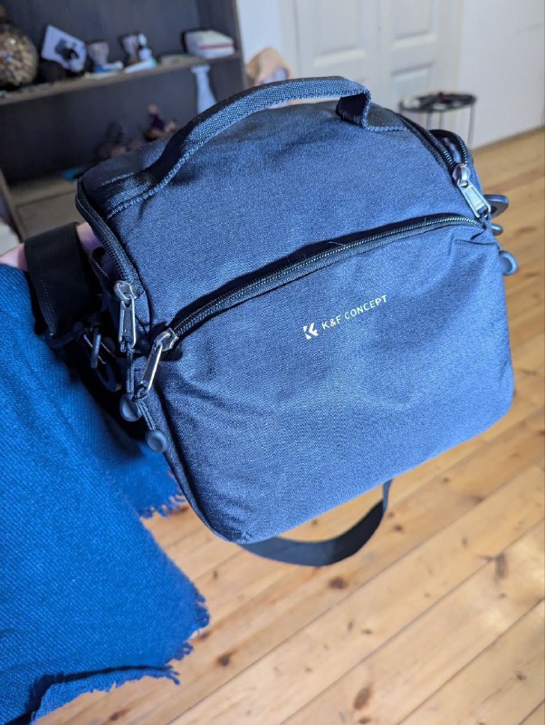 DJI Osmo Pocket 2 combo, lens bag, camera bags, charger, Canon strap, organizer 4