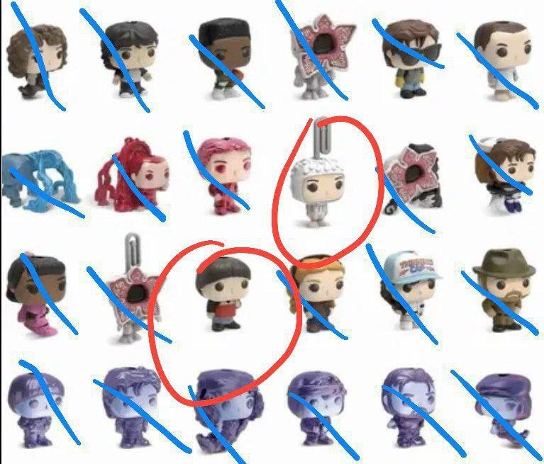 Фигурки ОЧЕНЬ СТРАННЫЕ ДЕЛА для обмена и продажи