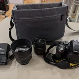 Фотоаппарат Nikon D3300 с объективами 7