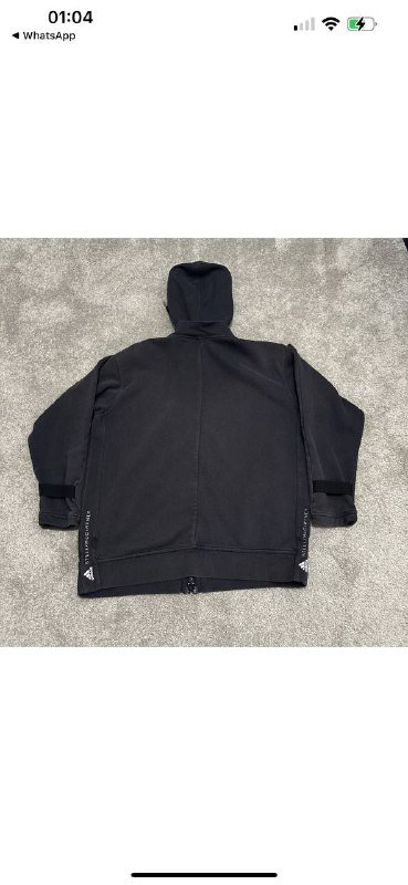 Толстовка Stella McCartney мужская черная на молнии 3