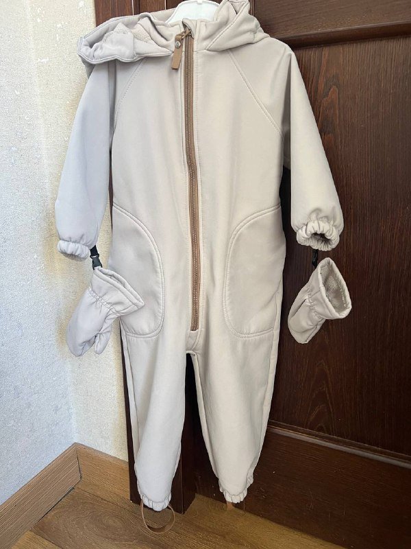 Комбинезон софтшел ZipkidZ 86-92 с варежками