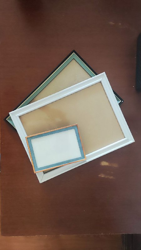 Рамки для фотографий, грамот, сертификатов, 3 штуки