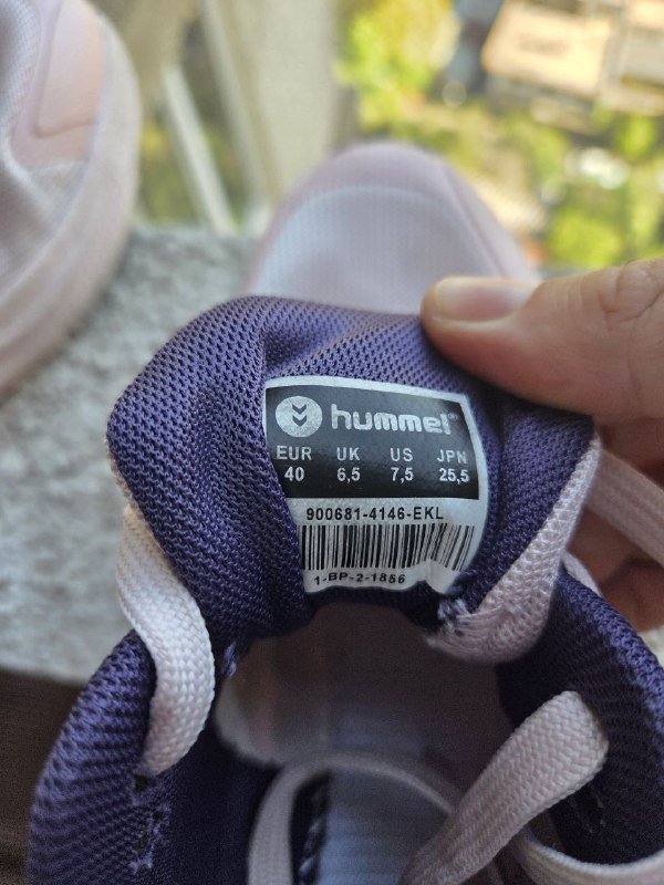 Розовые женские кроссовки hummel 40 размер 3