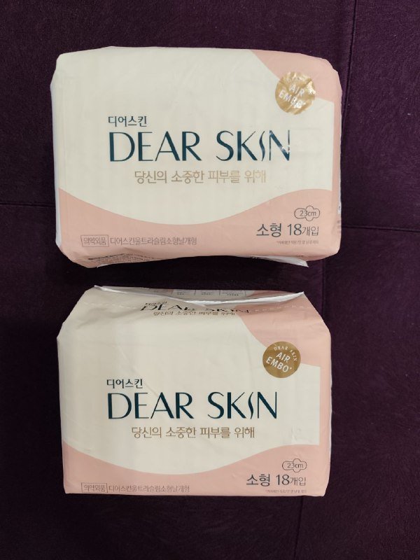 Женские прокладки Южная Корея, 2 упаковки